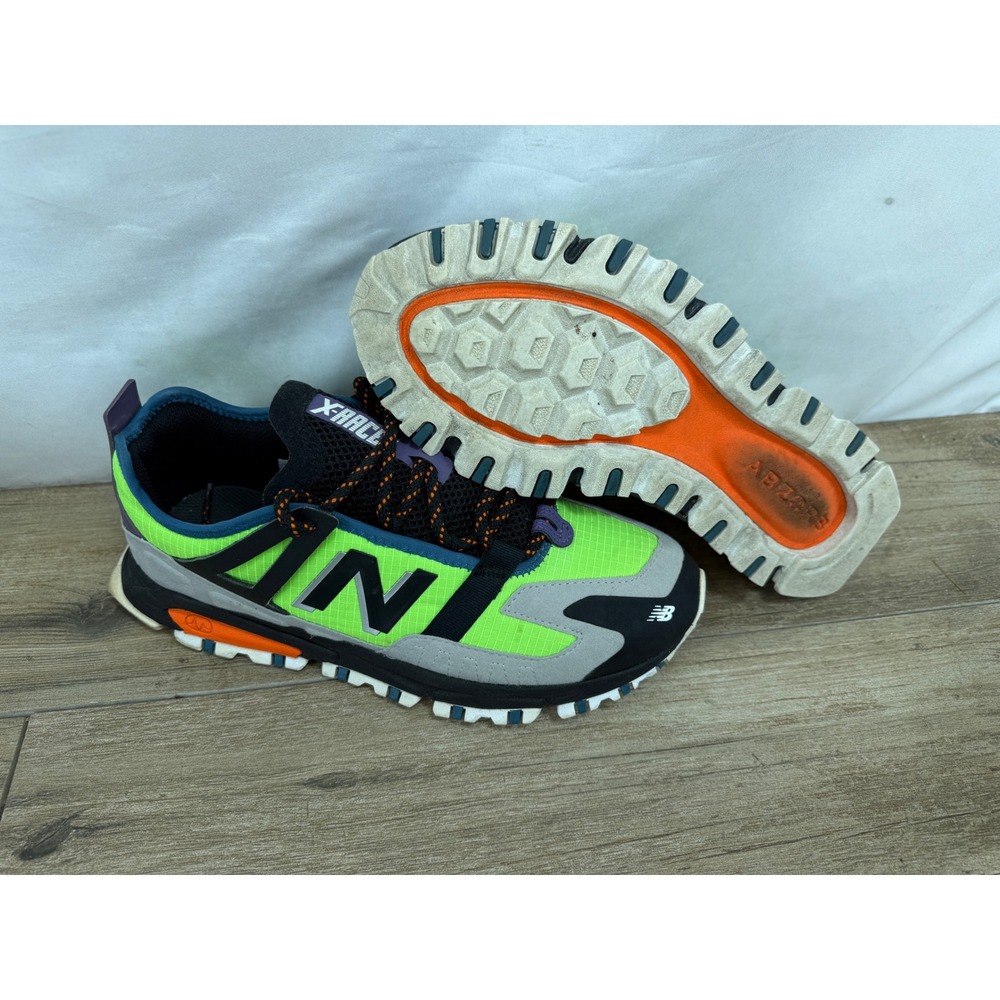 New Balance X-Racer Trail Energy Lime Black MSXRCTCC Mens 9 Sneakers - Picture 5 of 8
